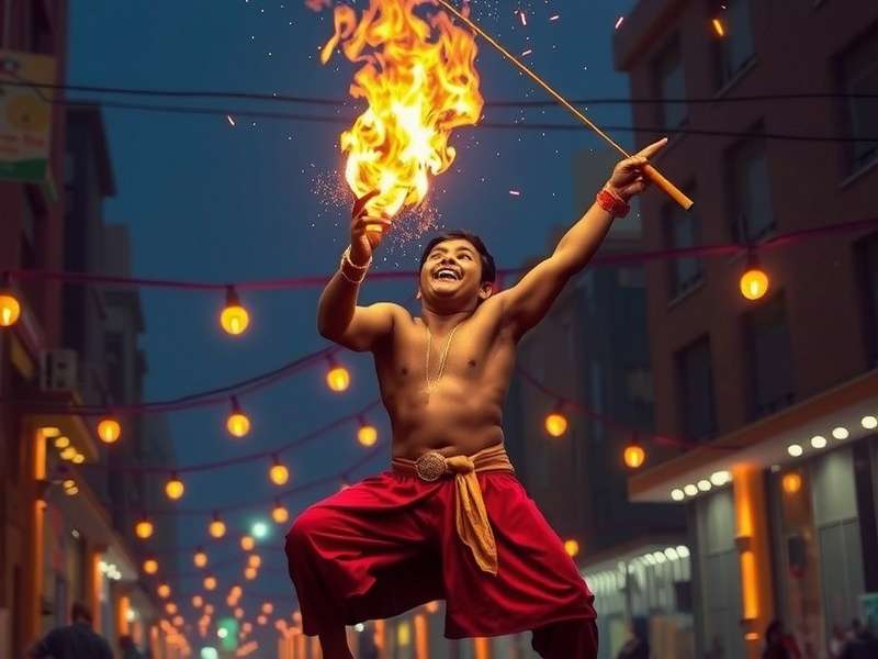 Slum Dunk Magician Diwali Event